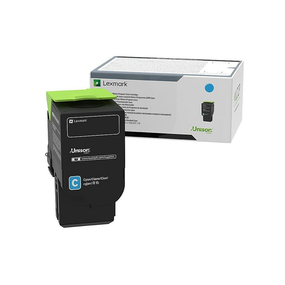 Cartouche de toner cyan à retourner Lexmark C2310C0