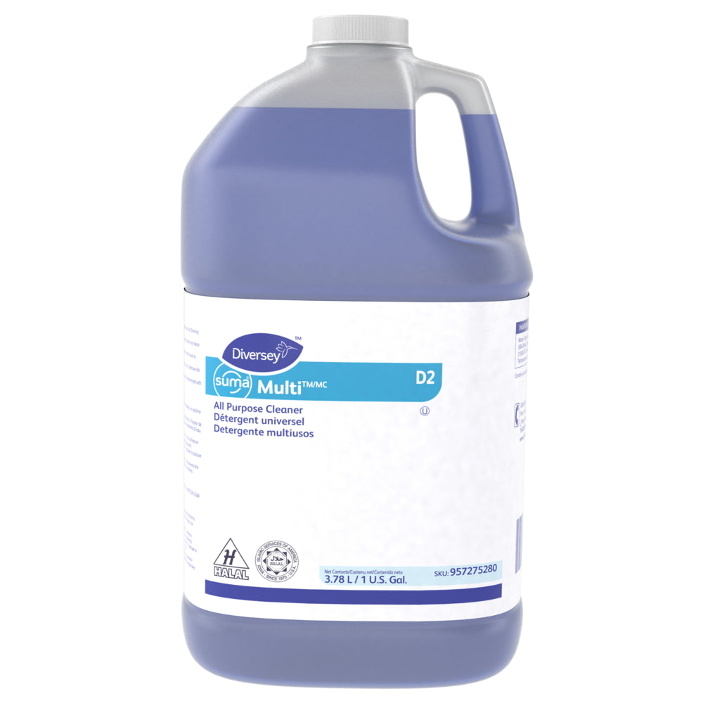 Diversey Suma Multi D2 - 3,78 L - Lot de 4