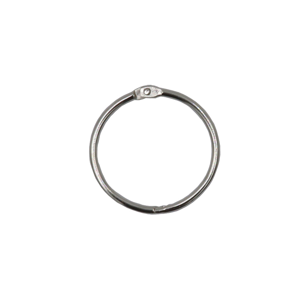 Anneaux à feuilles mobiles Westcott - 1-1/2" - Argent - Paquet de 100