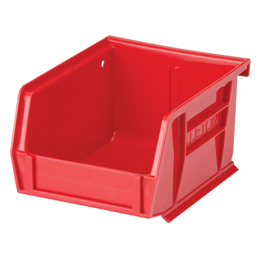 Kleton Stack & Hang Bin - 4-1/8" W x 3" H x 5-3/8" D - Red