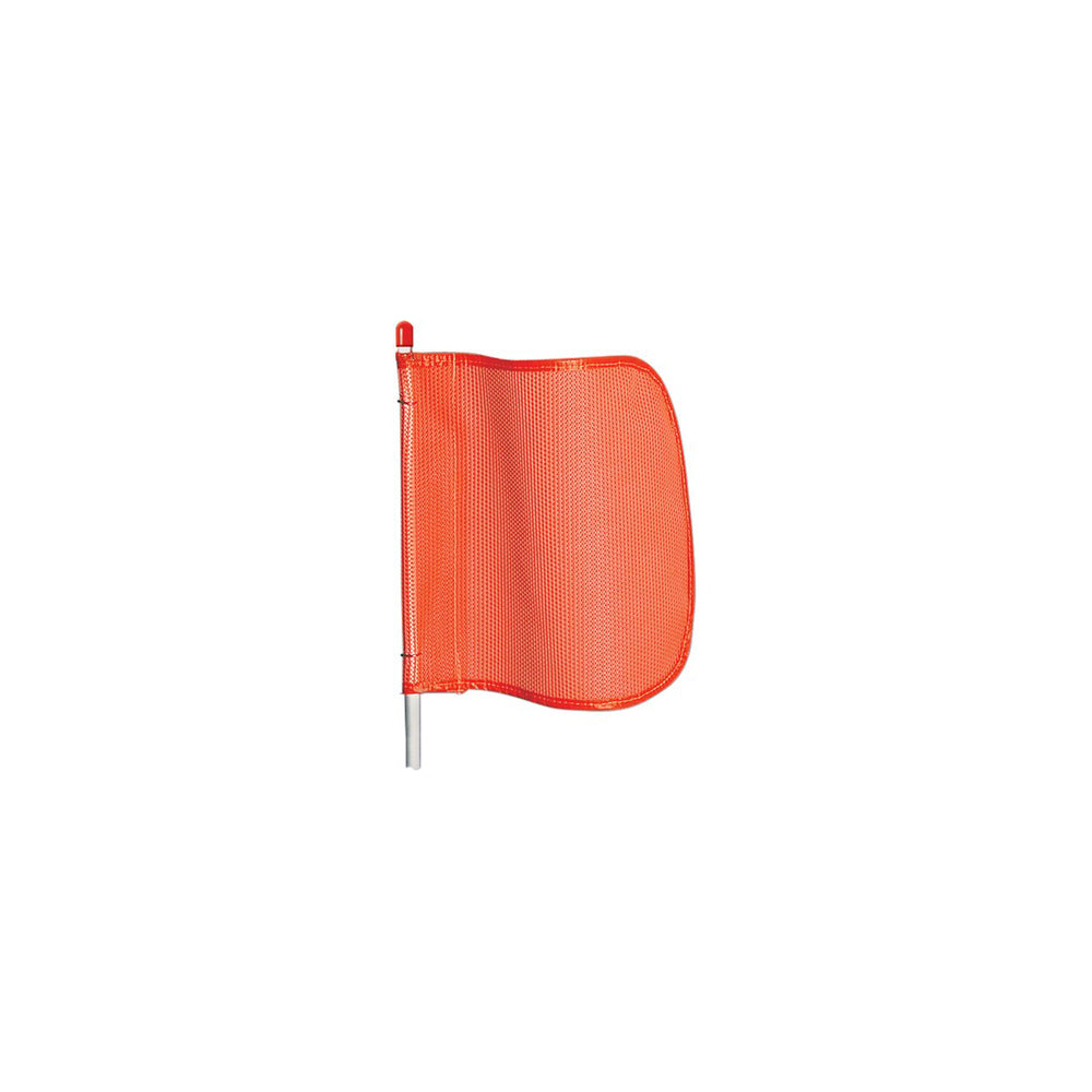 Checkers General Purpose Warning Whips - Orange - 5' Height