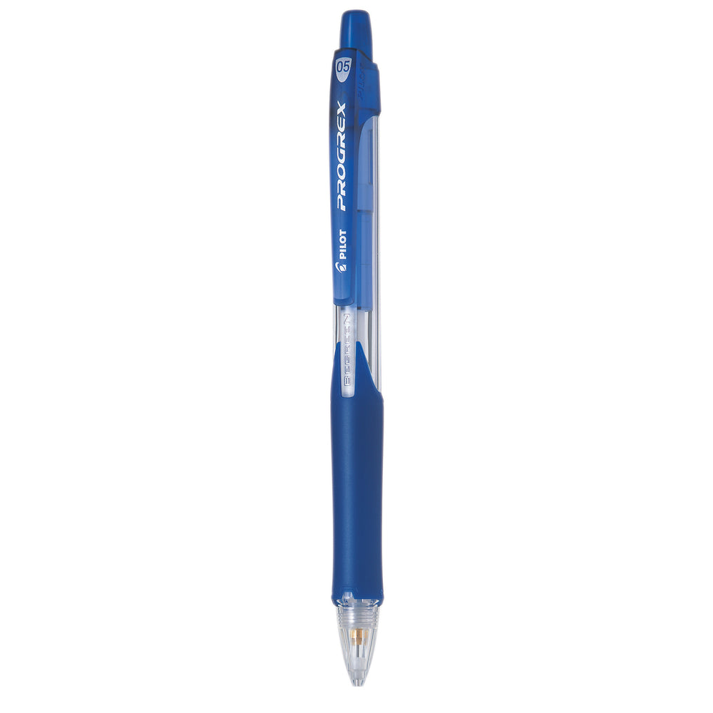 Crayon mécanique Pilot BeGreen Progrex avec manchon coulissant - 0,5 mm - Corps bleu