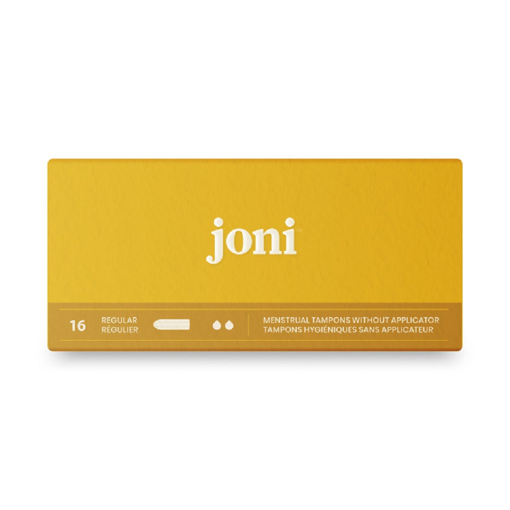 Tampons réguliers Joni sans applicateur - Boîte de 16
