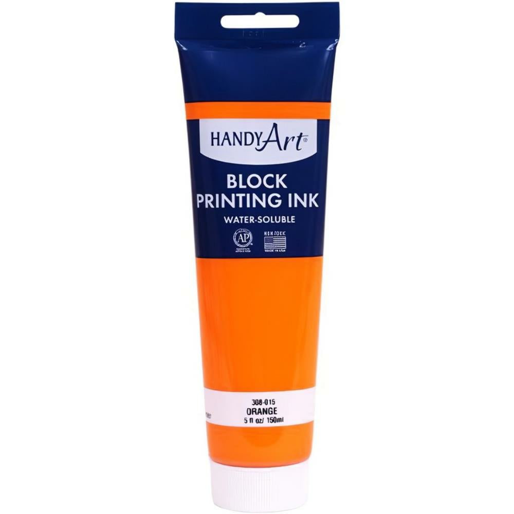 HANDY ART BLOCK INK - 5 OZ. ORANGE
