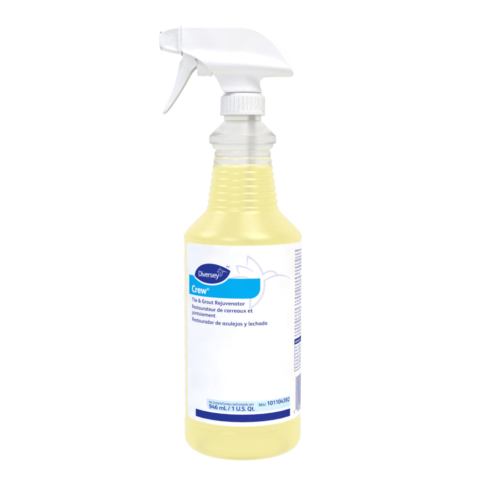 Diversey Crew Tile and Grout Rejuvenator - 946 mL - Chlorine Scent