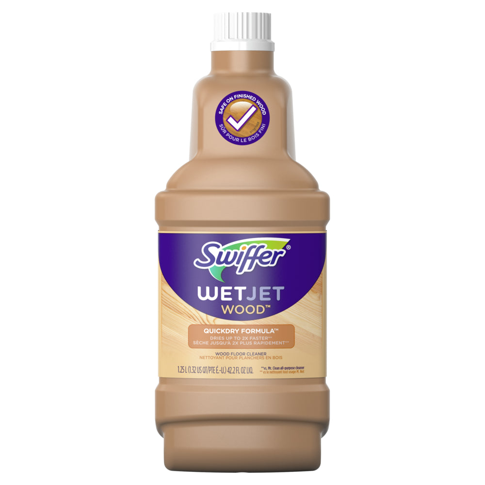 Recharge nettoyante pour parquets Swiffer WetJet, parfum Blossom Breeze, 1,25 L