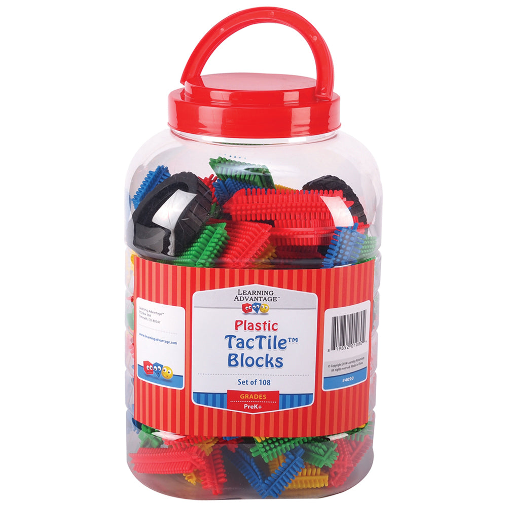 Learning Advantage Tactile Blocks