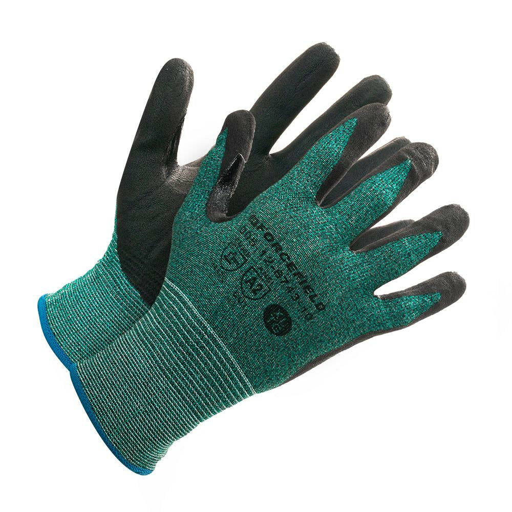 Gants en nitrile Forcefield Micro Foam résistants aux coupures - Taille M - Paire