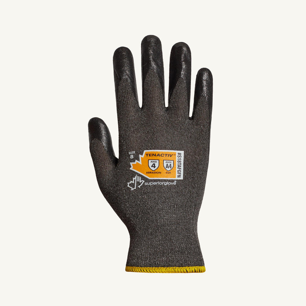 TenActiv TenActiv Multipurpose Gloves - Black - 7 - Each