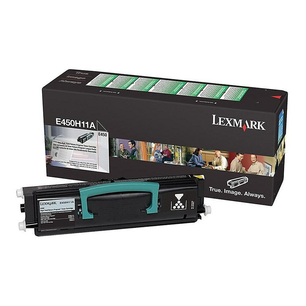 Cartouche de toner Lexmark E450H11A - Laser - Haut rendement - (E450H11A)
