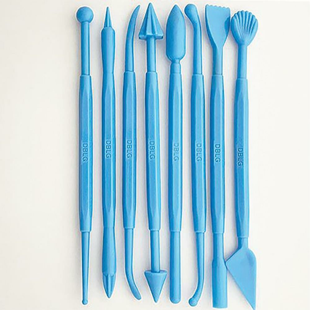 OUTILS POUR ARGILE, PAQUET DE 8