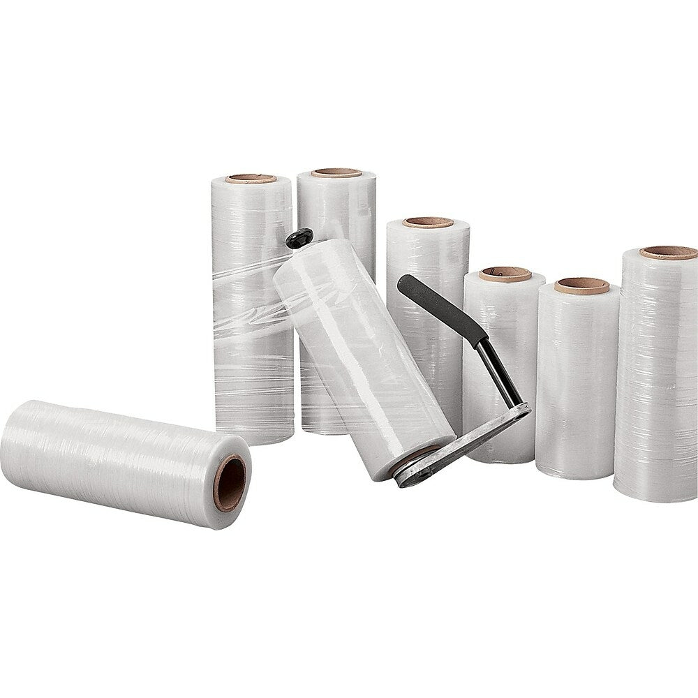 Handheld Cast Stretch Wrap - 80 Gauge 18" x 1 -500' - 4 Pack