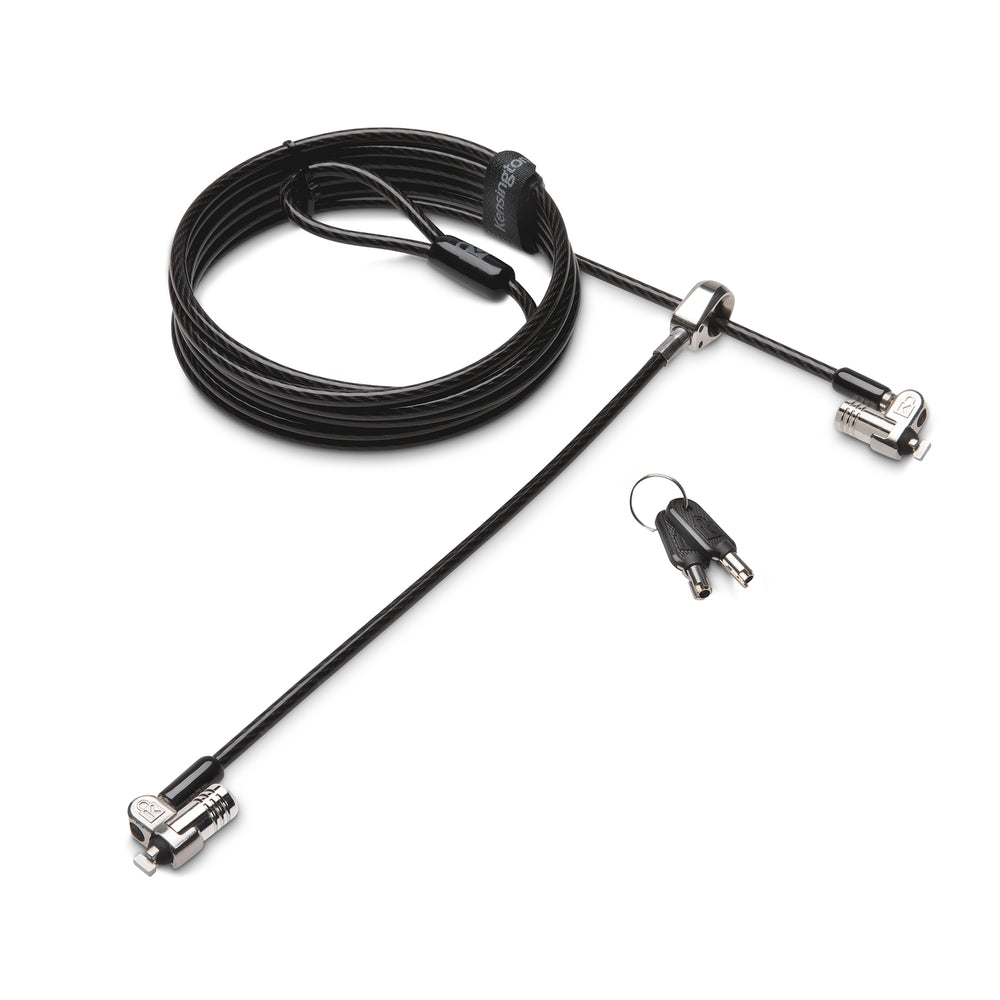 Câble de sécurité double pour ordinateur portable Kensington Microsaver 2.0