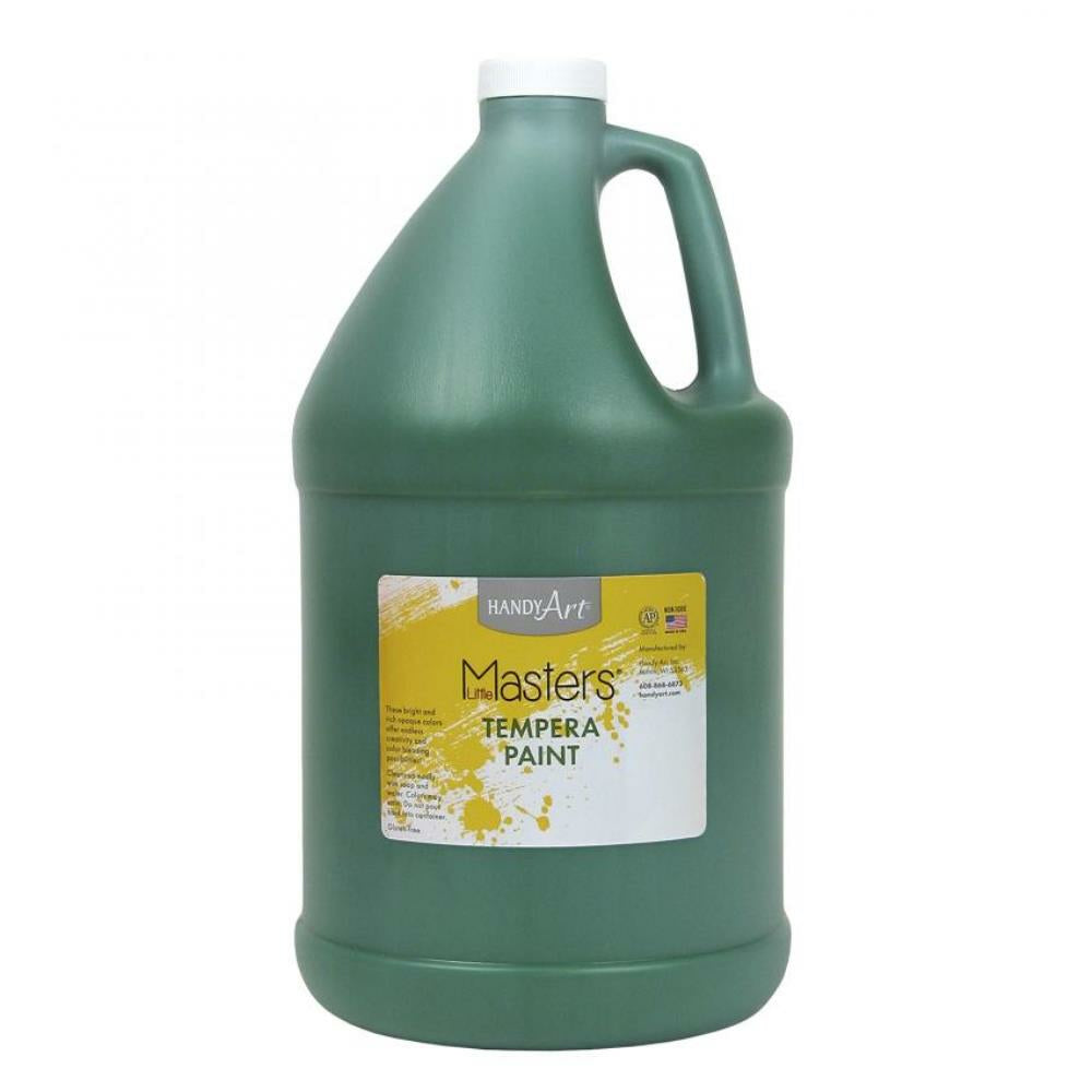 Peinture à la détrempe Little Masters, verte, 3,78 L