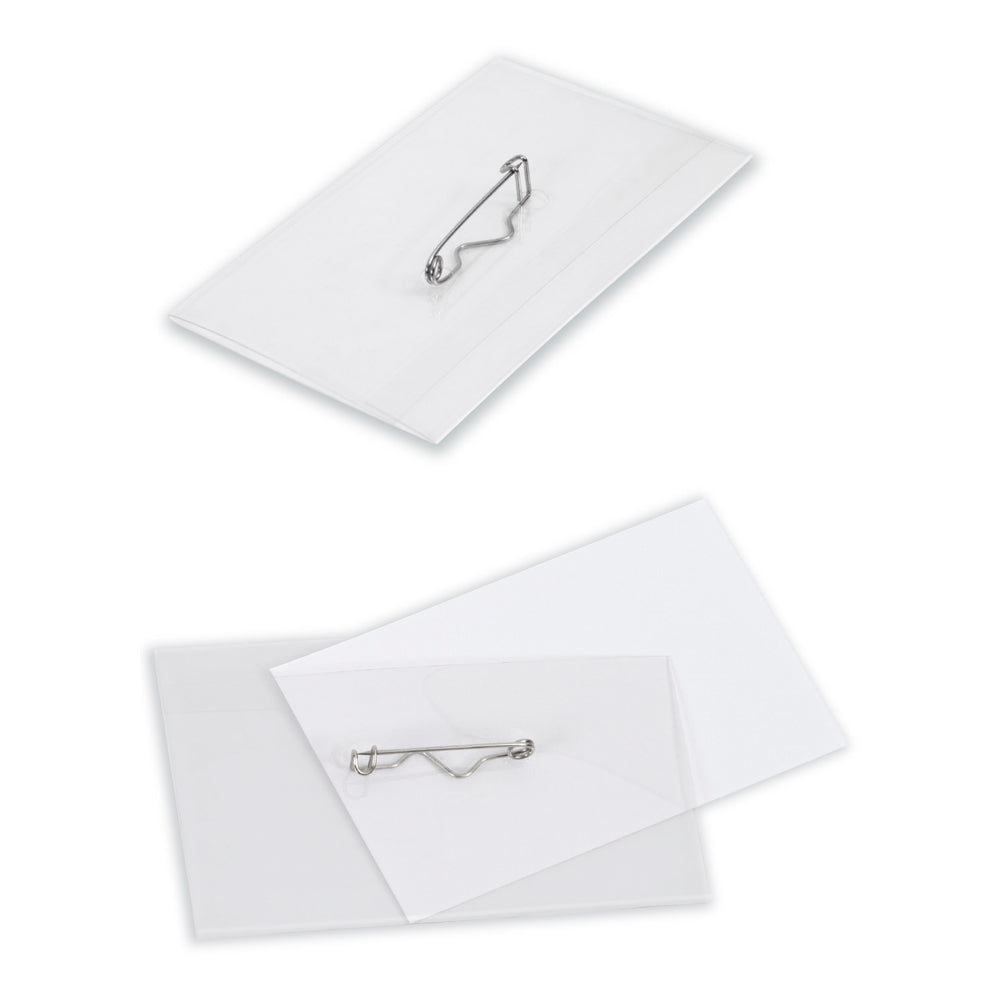 Staples Pin-Style Name Badge Kit - 10 Pack