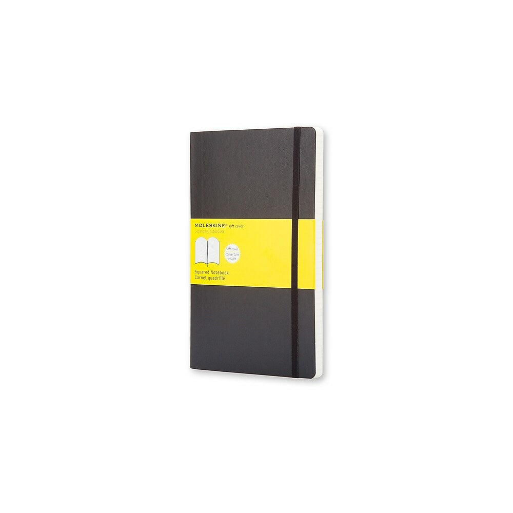 Carnet Moleskine Classic à couverture souple, noir, 12,7 x 21 cm