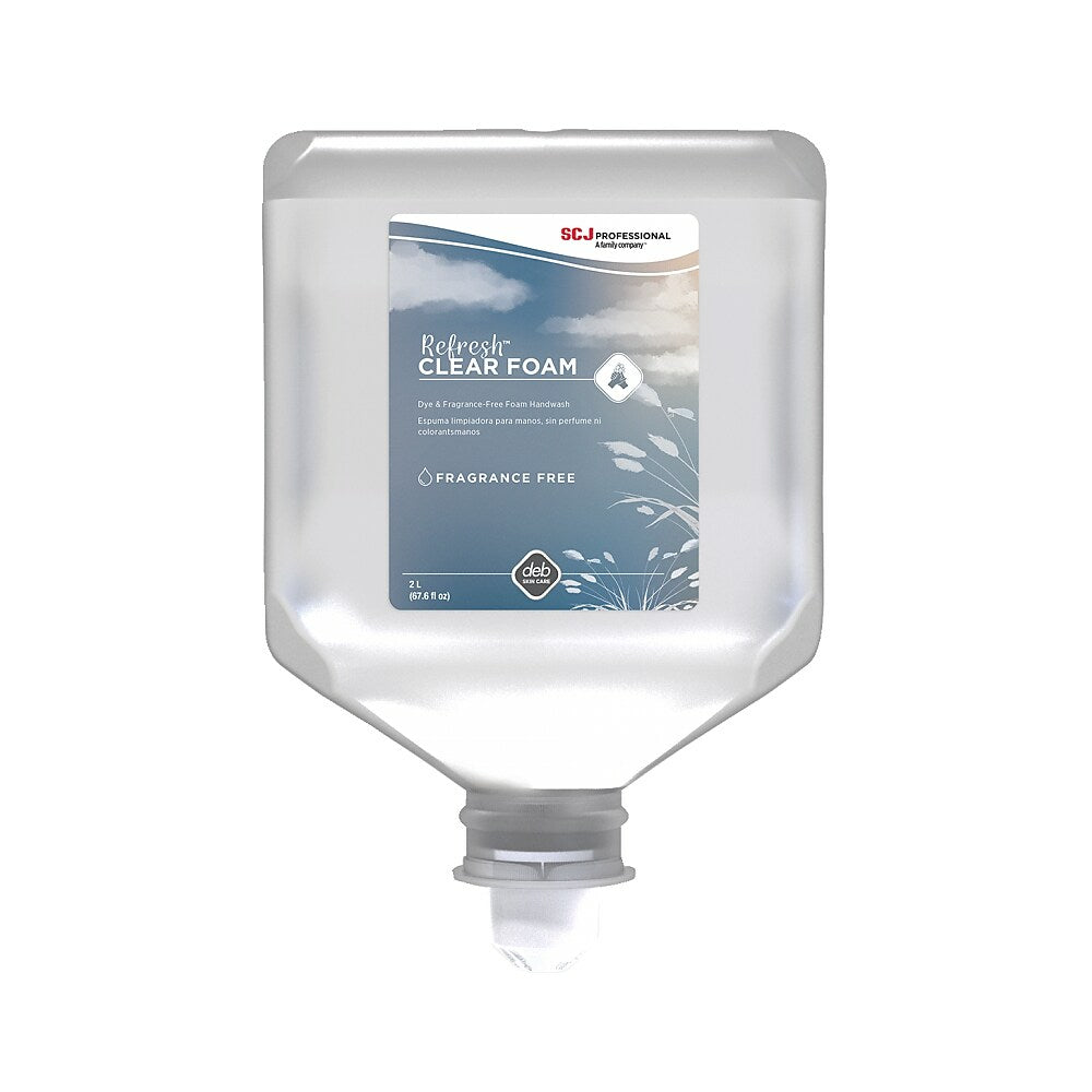 Deb Refresh Clear Foam 2L Cartridge EcoLogo Certified - 4 Pack