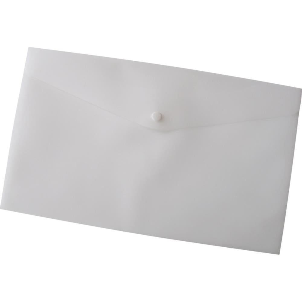 VLB Filemode Frosted Poly Envelope - 13-1/4" X 9" - White