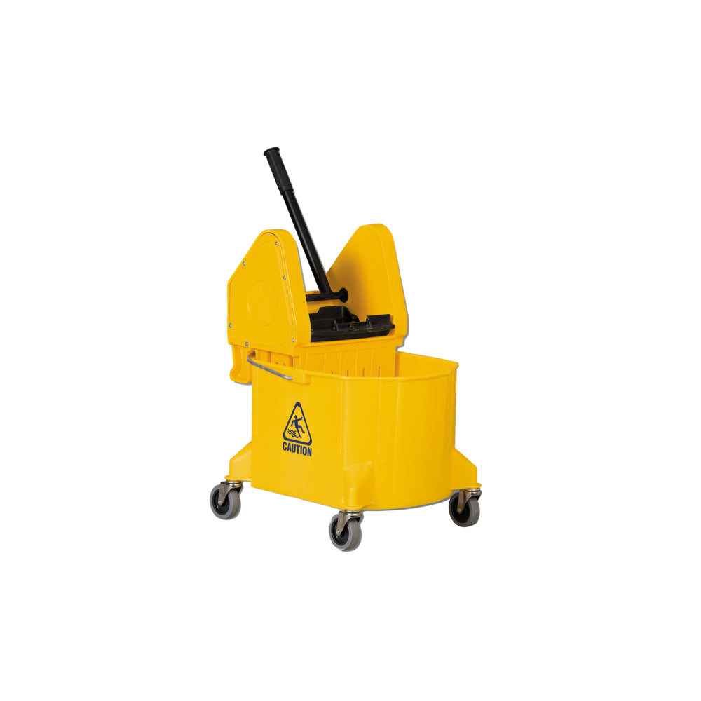 Ensemble seau et essoreuse Vileda Downpress - Capacité 25-30 L - Jaune