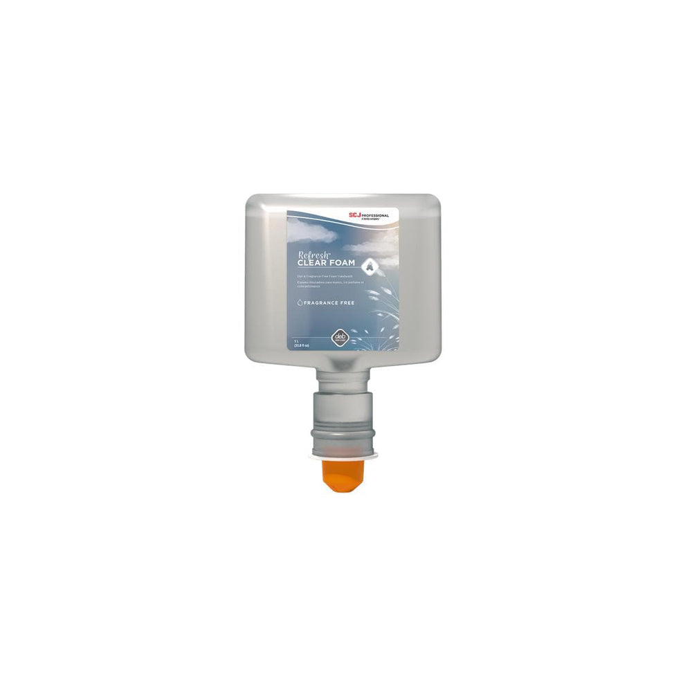 SCJ Professional Refresh Clear FOAM Fragrance Free, 1.2L - 3 Pack