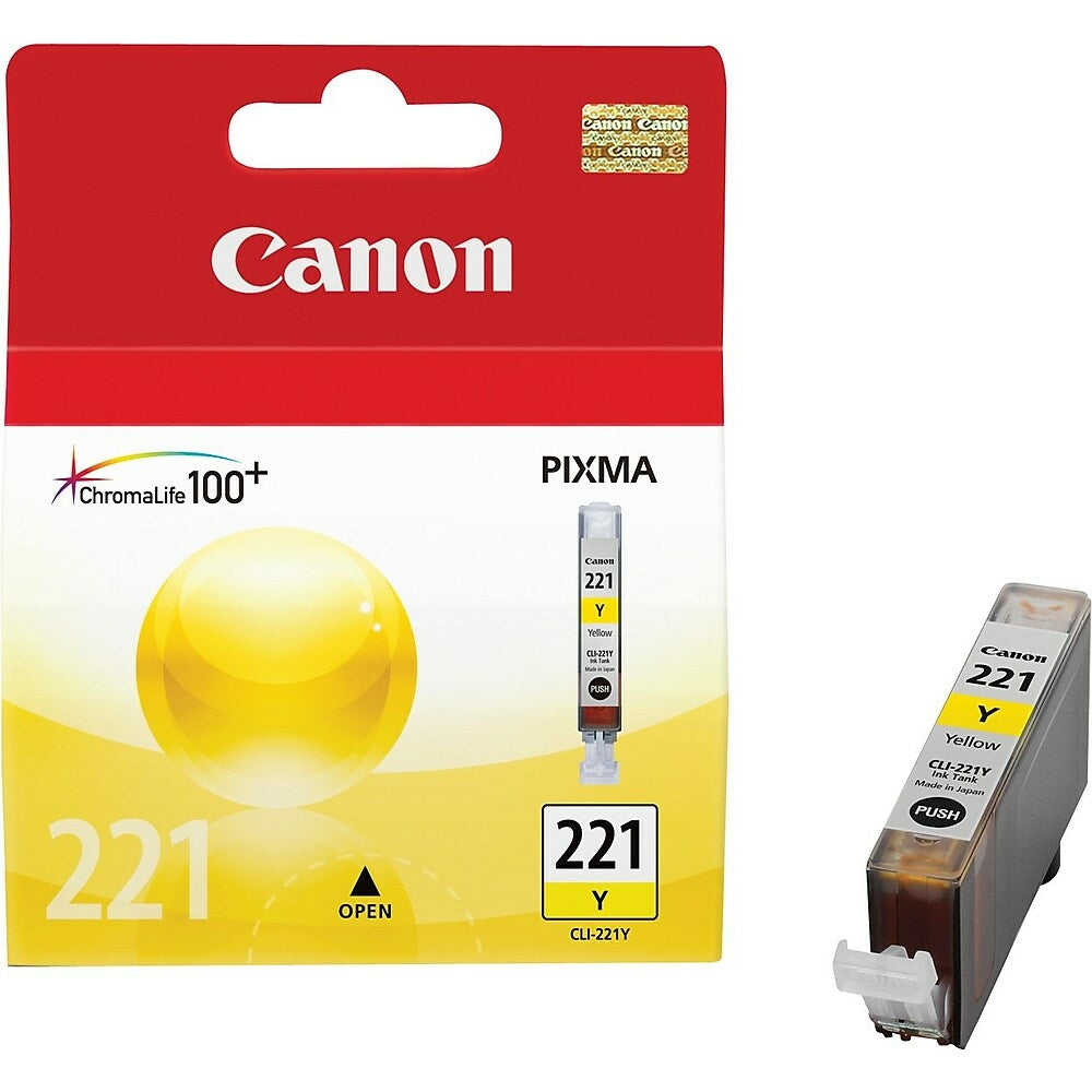 Réservoir d'encre jaune Canon CLI-221 (2949B001)