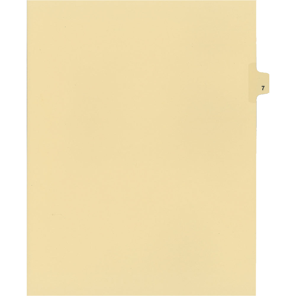 Onglets d'indexation Southwest - Numéro 7 - Chamois - Coupe 1/25 - Paquet de 25