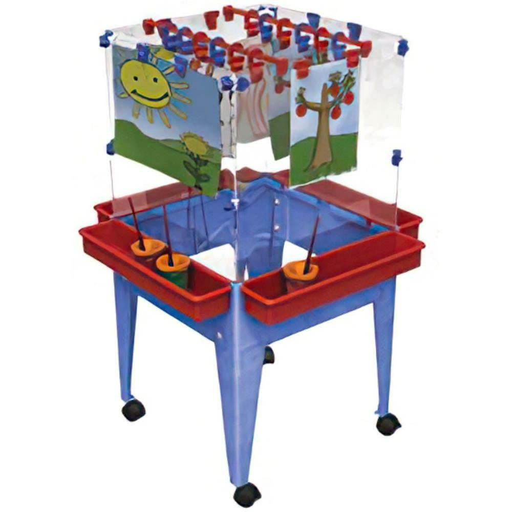 Chevalet 4 faces peu encombrant Constructive Playthings