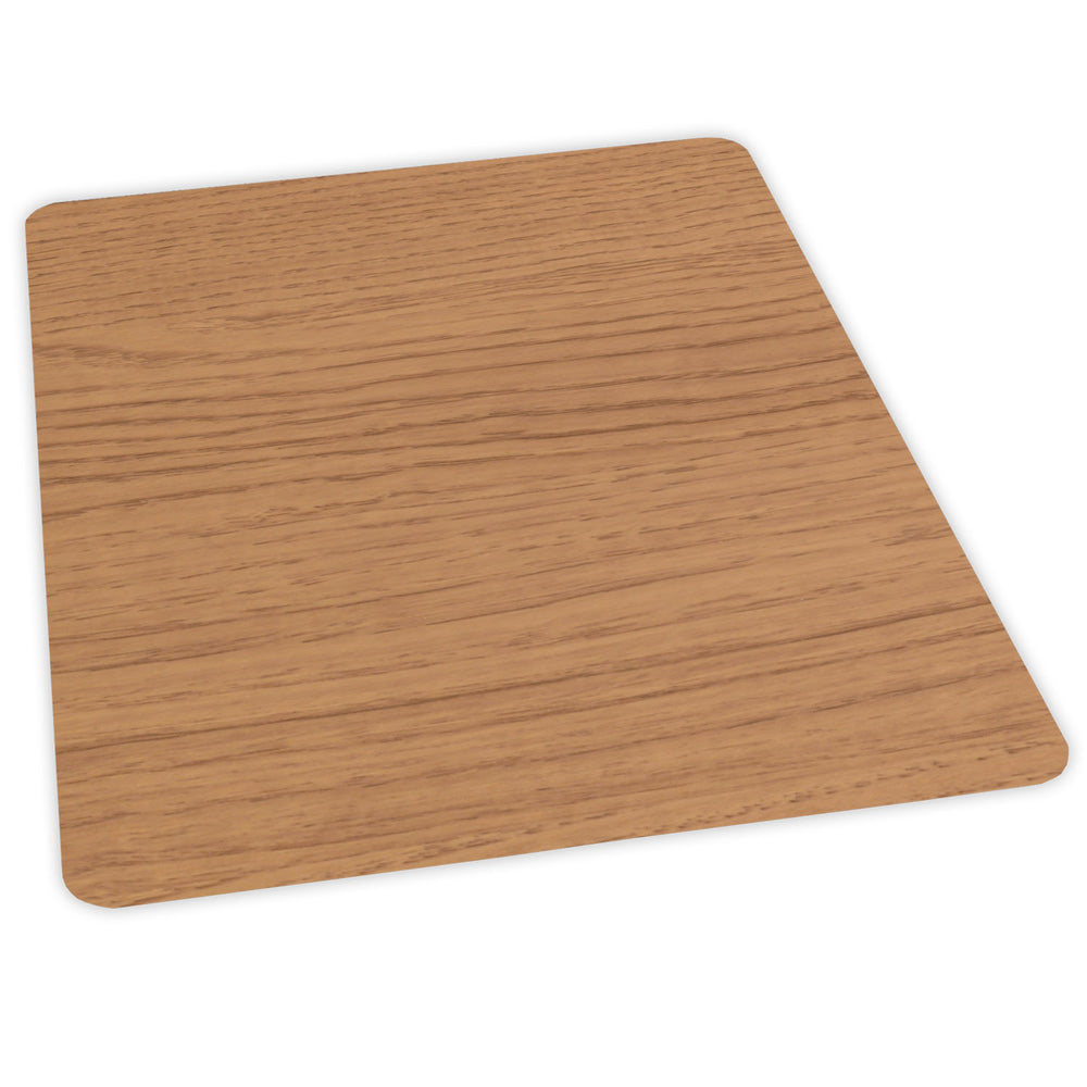 Staples Chair Mat for Hard Floors - 36"x 48" - Chestnut
