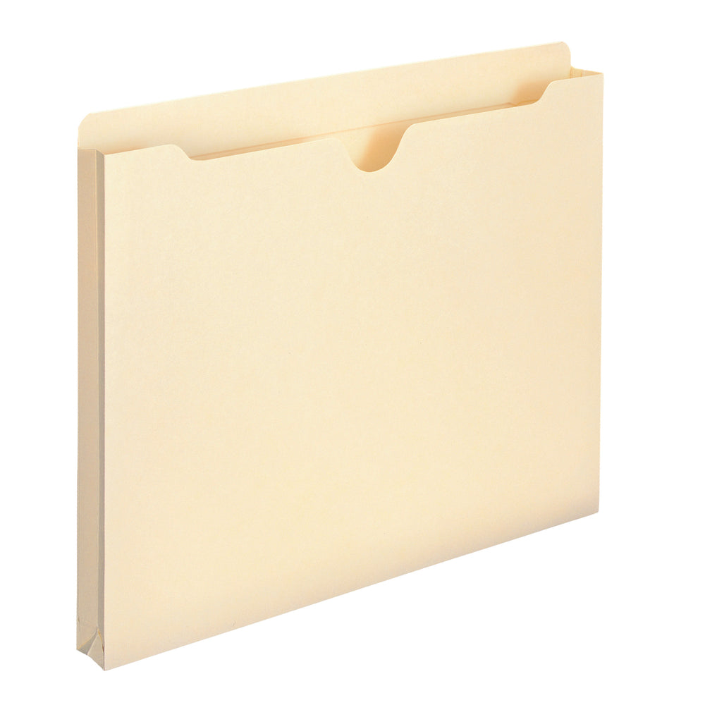 Chemise à onglets renforcée Smead - 11 pt - Expansion 1" - Format lettre - Manille