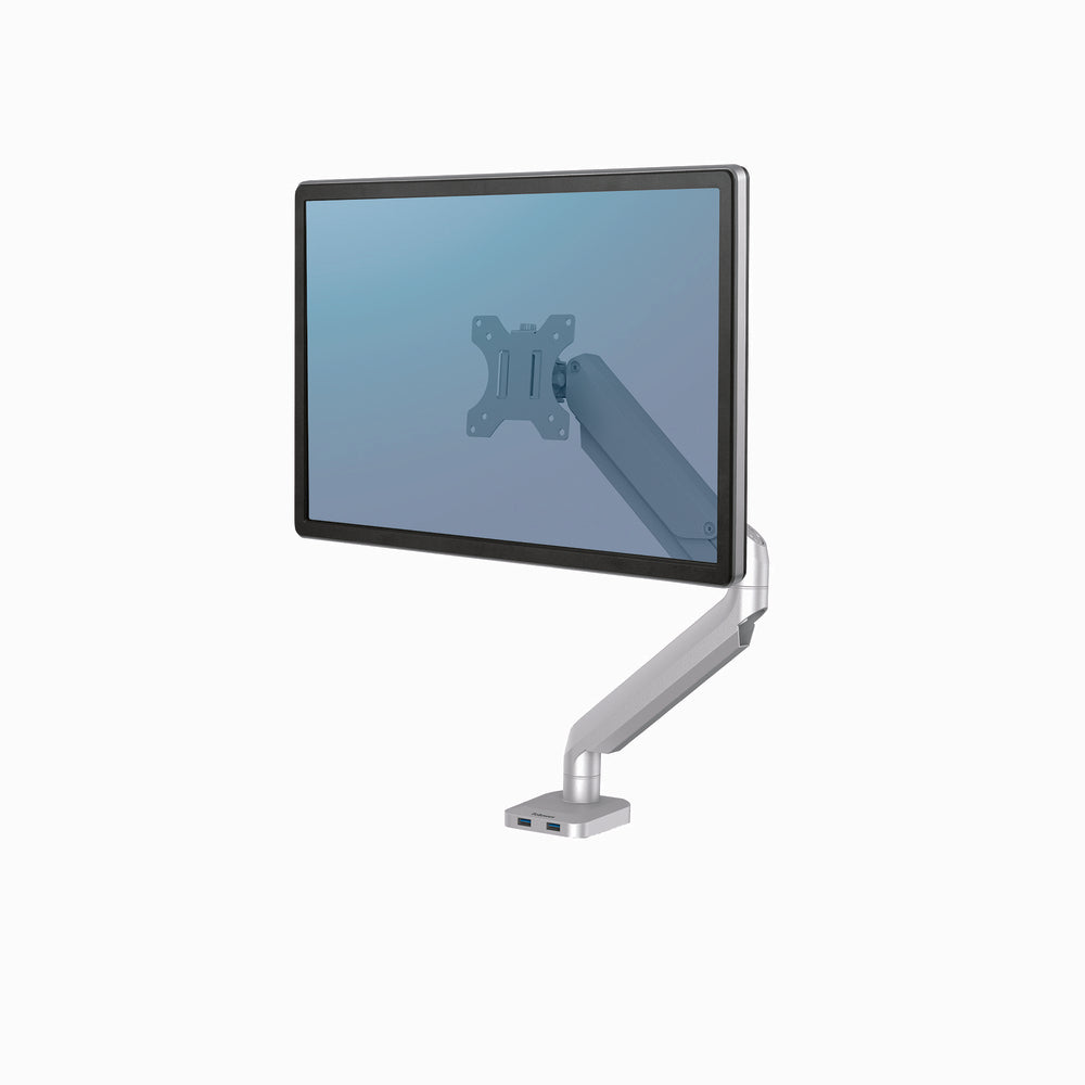 Bras pour écran simple Fellowes Platinum Series - Argent