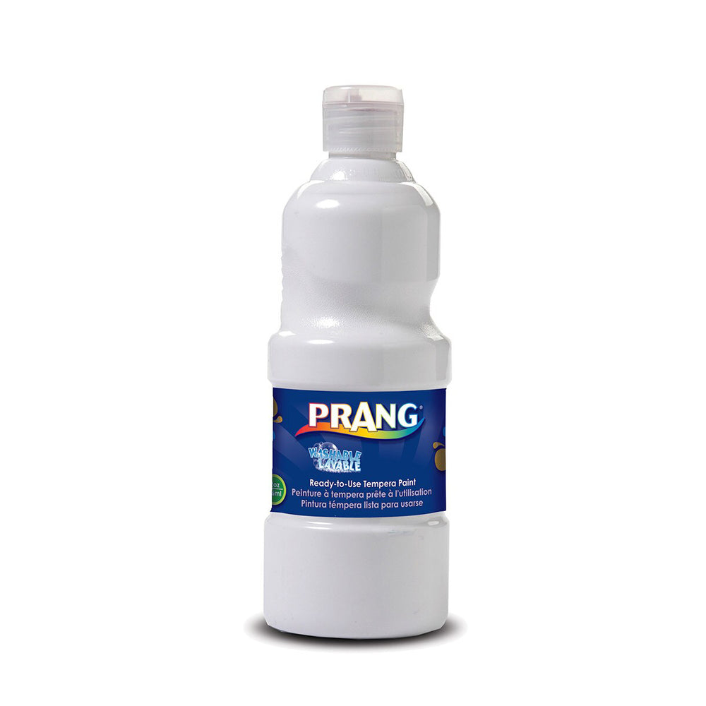 Peinture à la détrempe lavable Prang - 940 g - Blanc