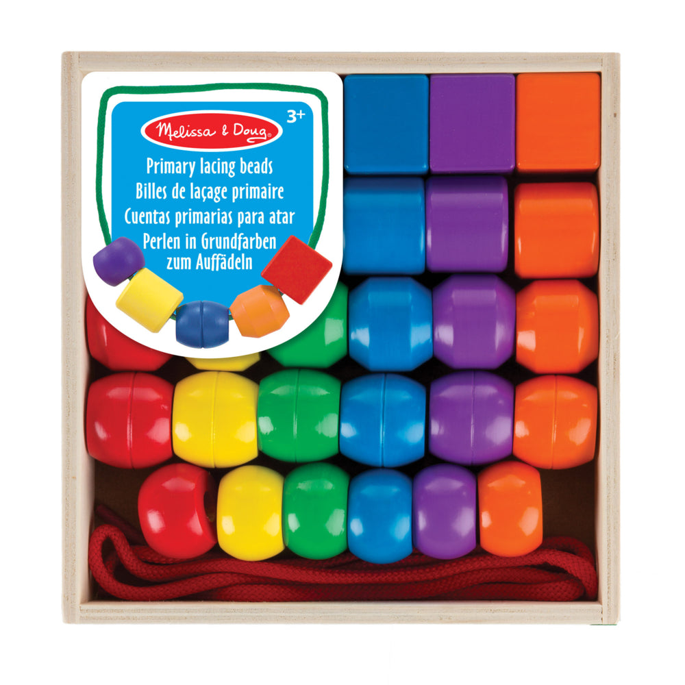 Perles de laçage primaires Melissa & Doug