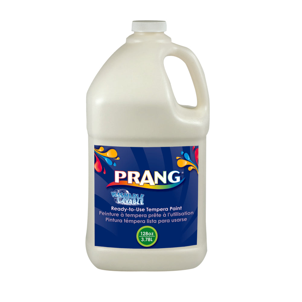 Peinture à la détrempe lavable Prang - 3,6 l - Blanc