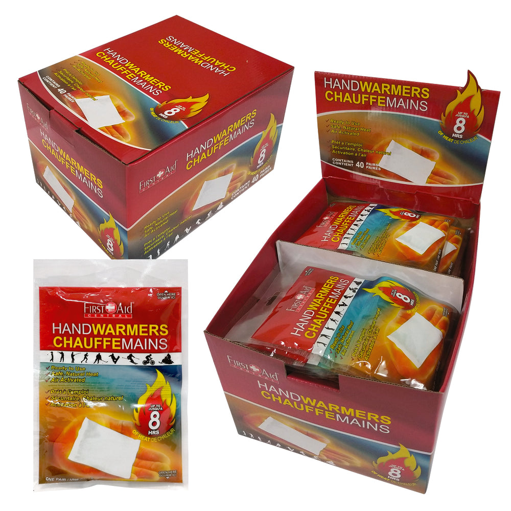 First Aid Central Hand Warmer - 40 Pairs