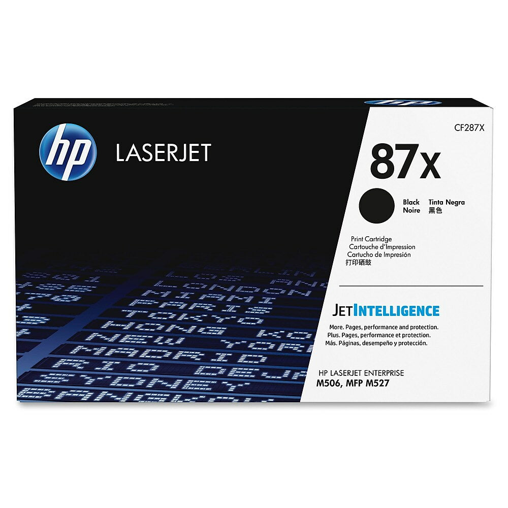 HP 87X (CF287X) Black High Yield Original LaserJet Toner Cartridge