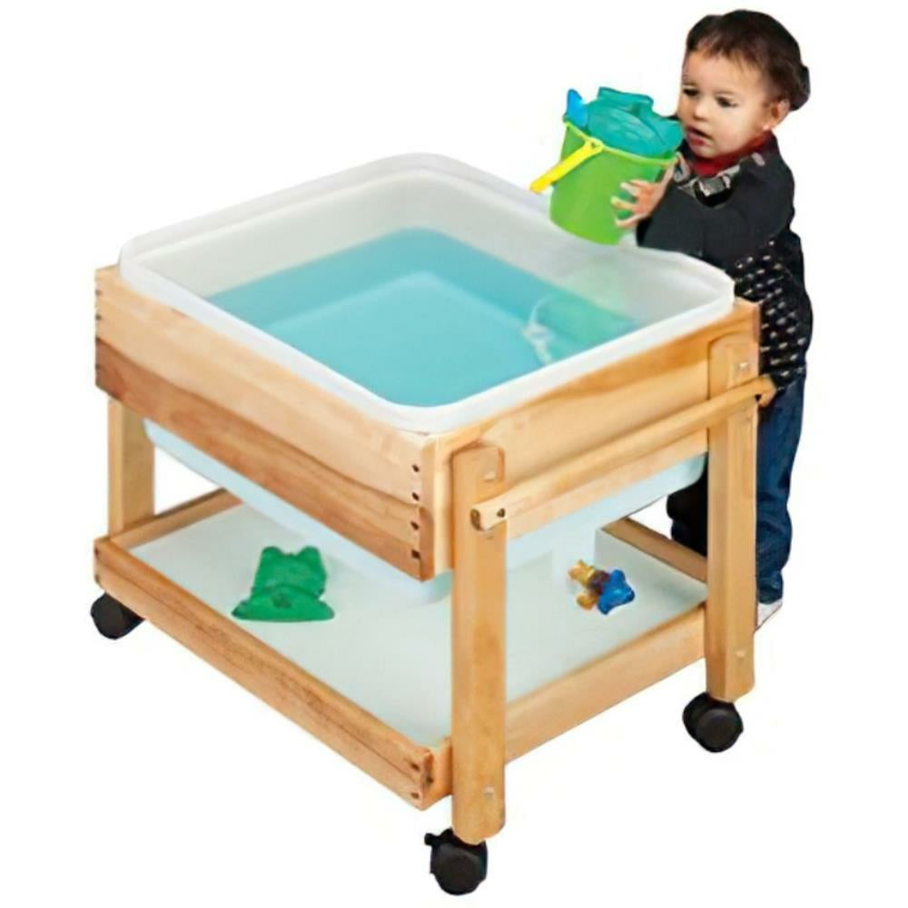 Jouets en bois de stock Petit centre de sable et d'eau Hauteur des tout-petits
