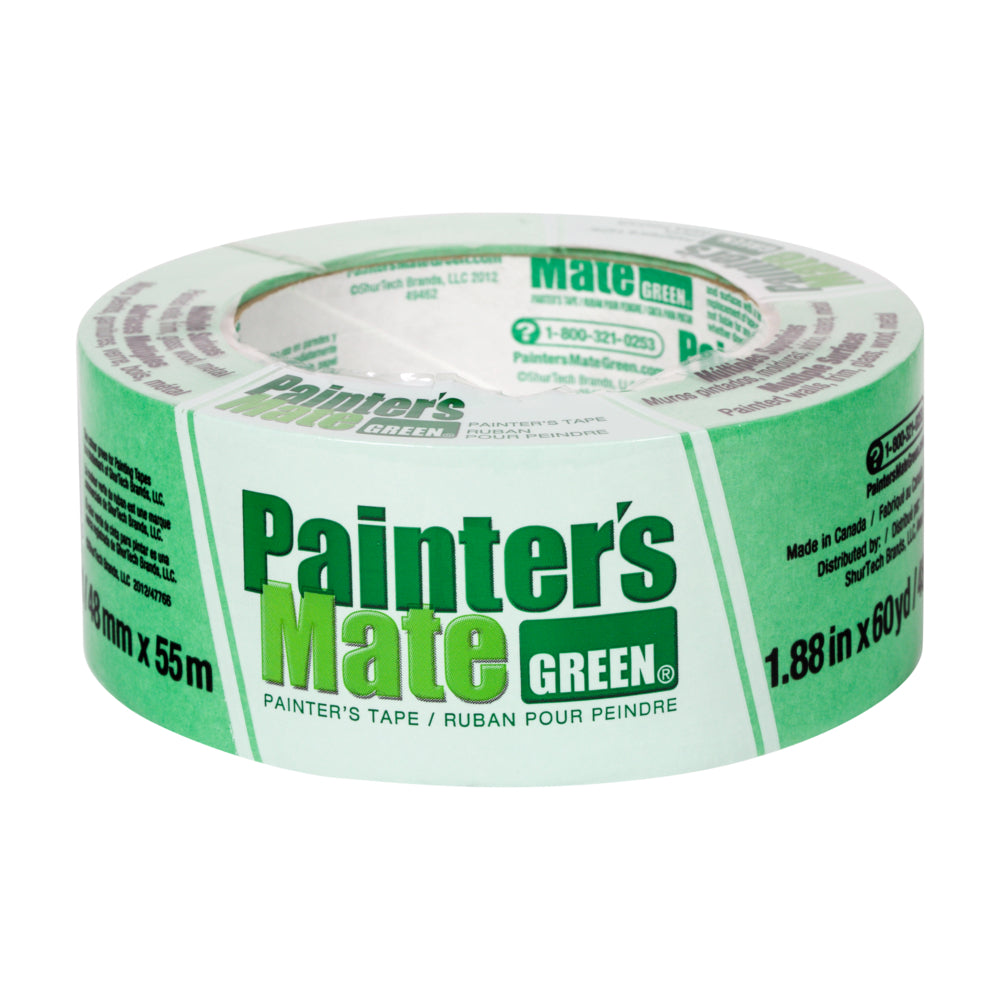 Shurtech Painter's Mate Green Masking Tape - 48 mm x 55 m