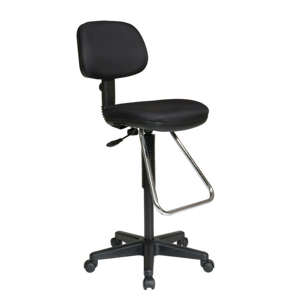 Tabouret de dessinateur Worksmart noir (DC430231)