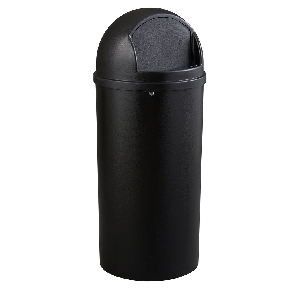 Conteneur Rubbermaid Commercial Marshal Classic - 15 gallons/75 L - Noir