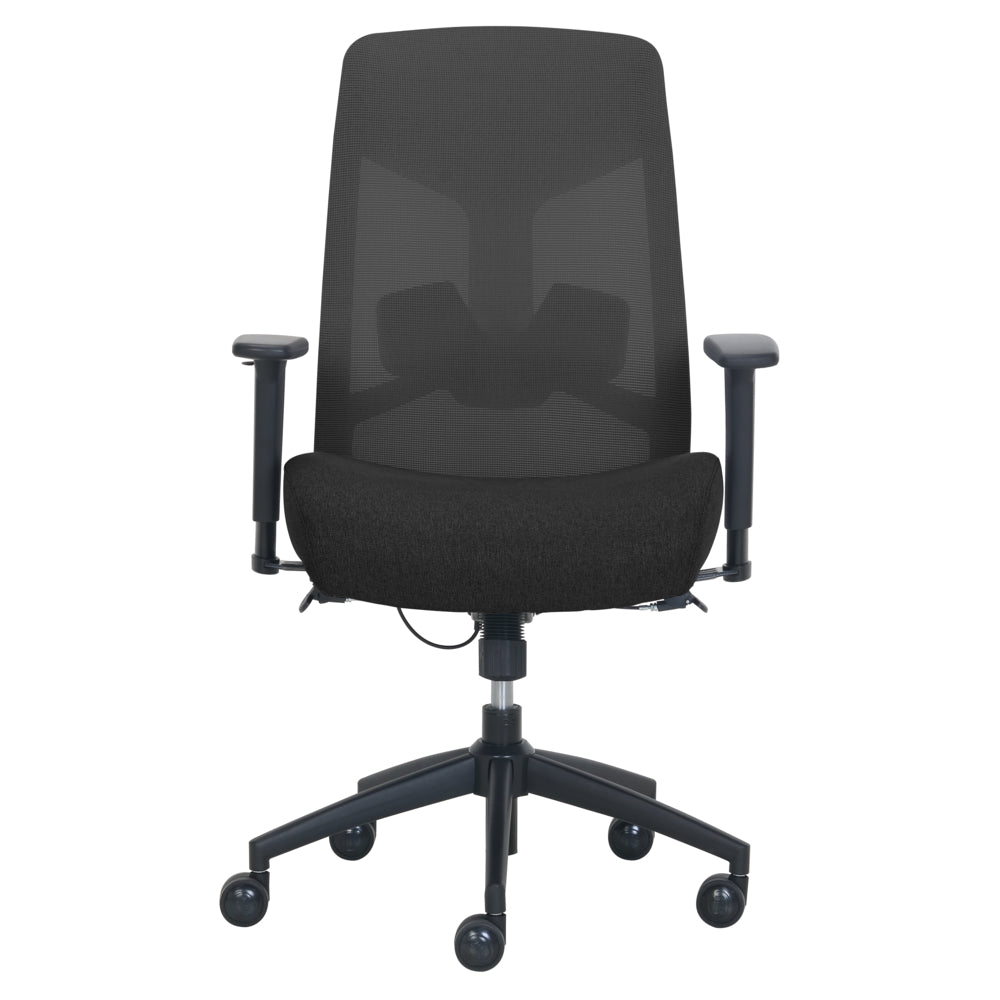 Chaise de travail Serta Destin Mesh - Noir