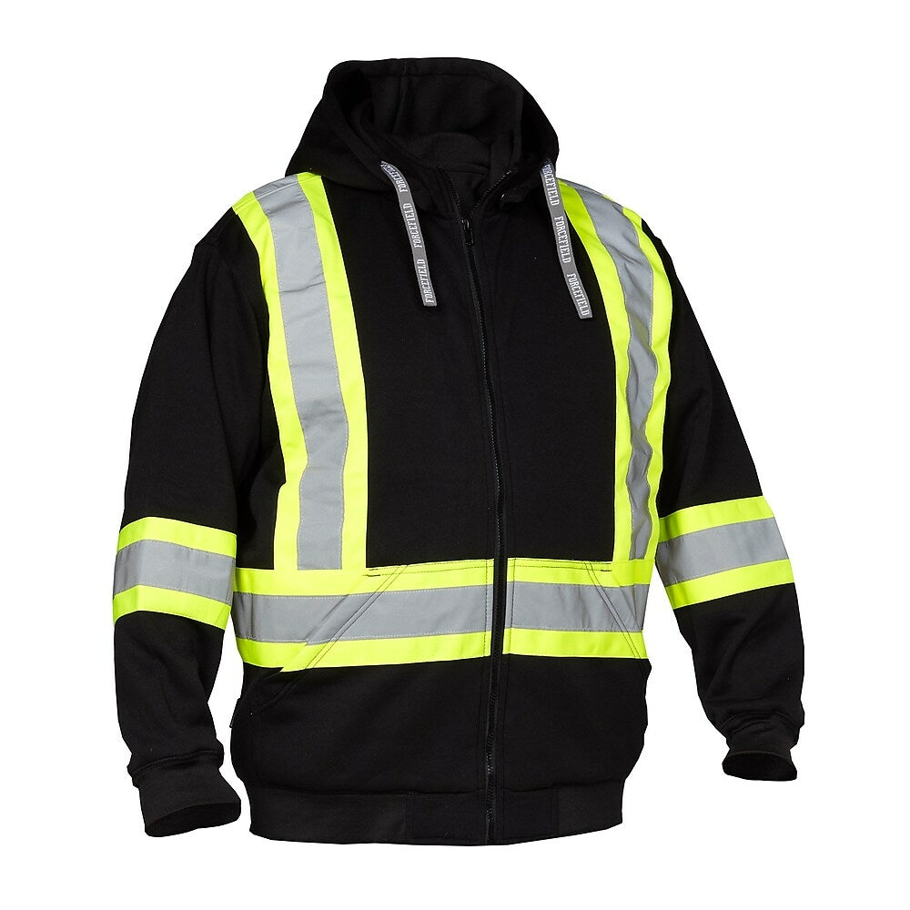 Forcefield Deluxe Safety Hoodie, Black, Large (024-P834JBKDM-L)