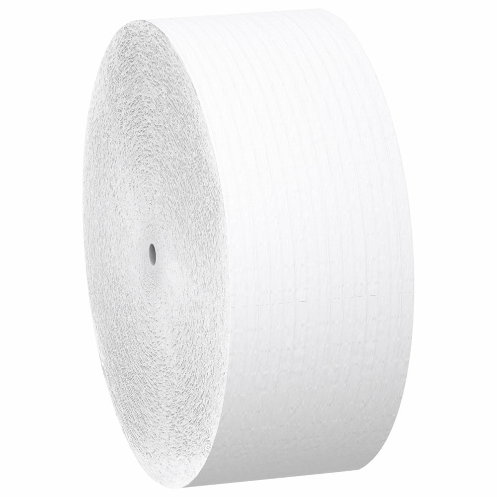 Scott Coreless High-Capacity Jumbo Roll Toilet Paper - 1-Ply - White - 12 Pack