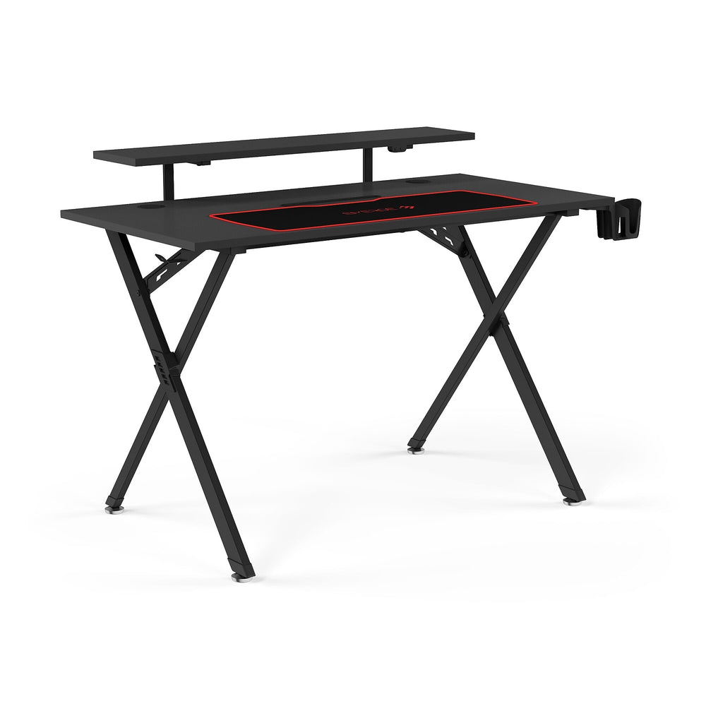 Staples Emerge Vizon 47" Gaming Desk - Black