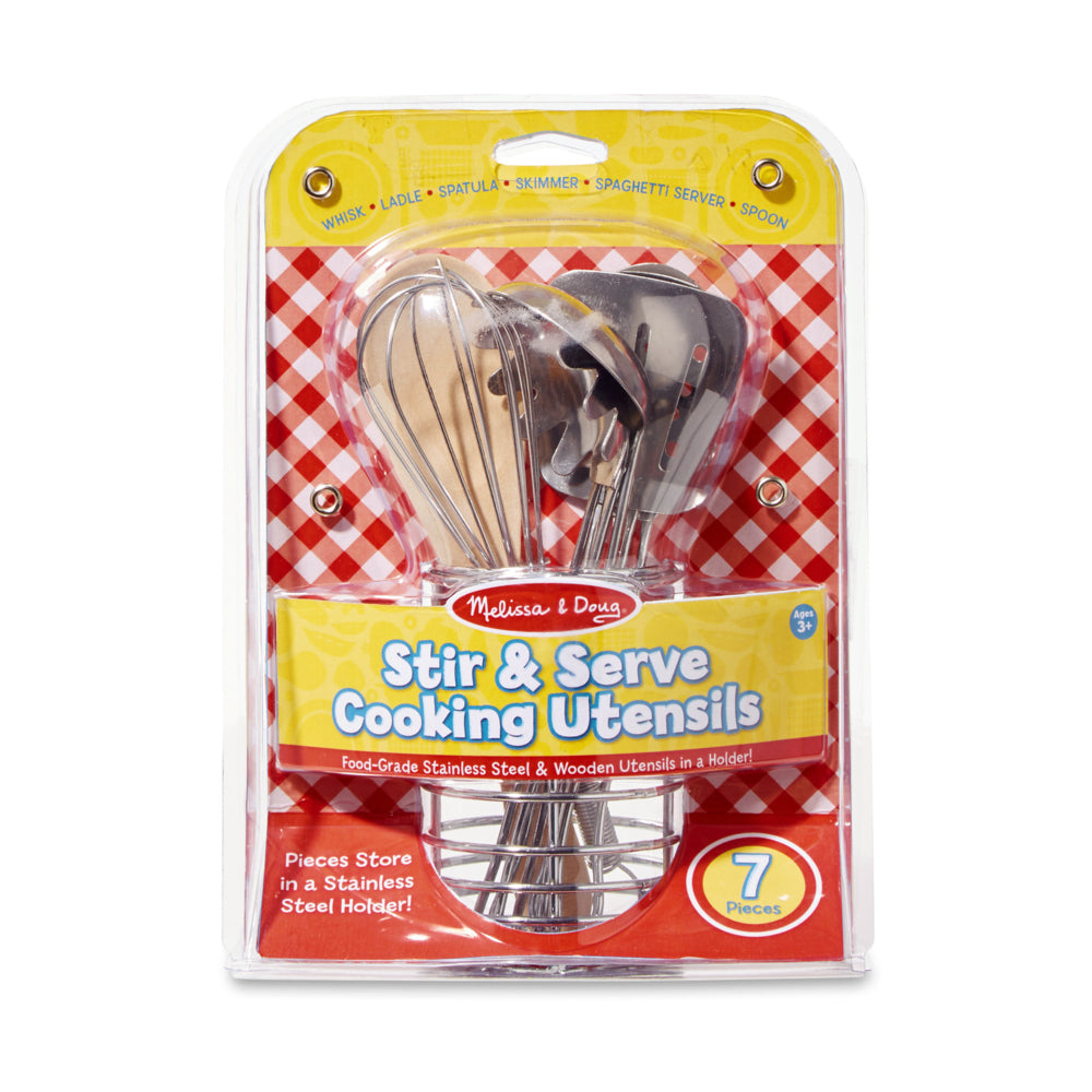 Melissa & Doug Stir & Serve Utensil Set