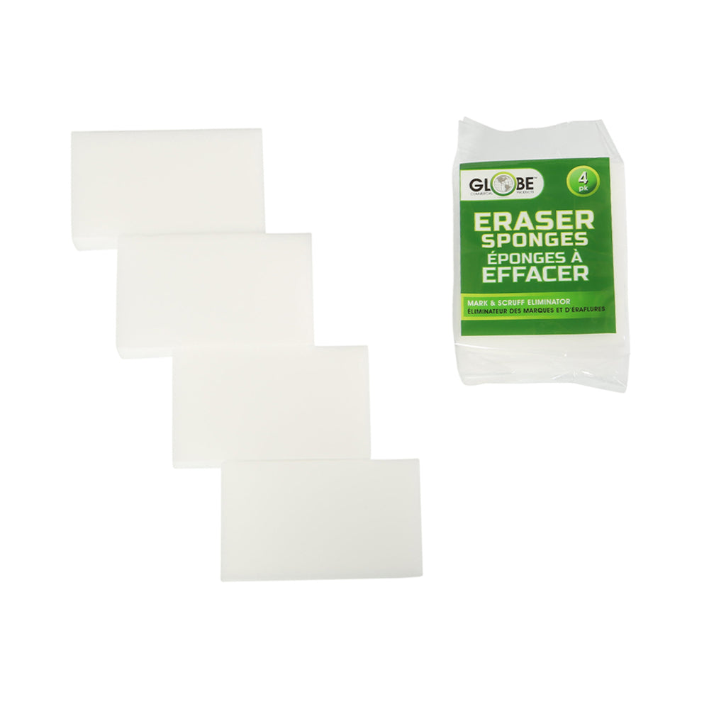 Globe Commercial Eraser Sponges - 4 Pack