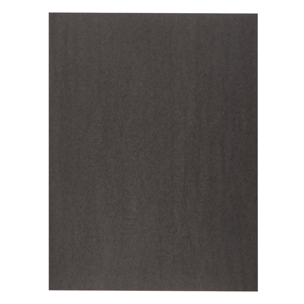 North American Paper Inc. Construction Paper - 18" x 24" - Black - 48 Sheets