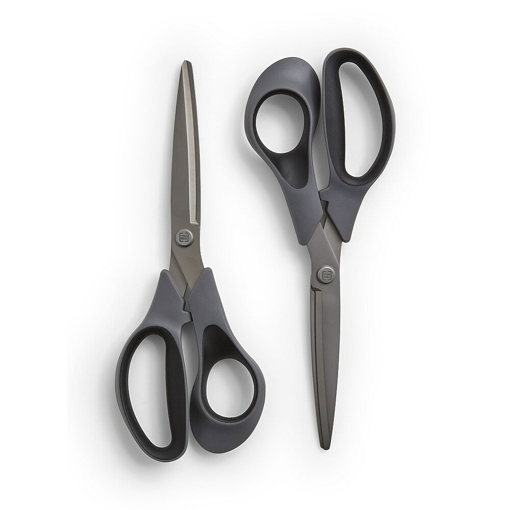 TRU RED 8" Titanium Coated Scissors - 2 Pack
