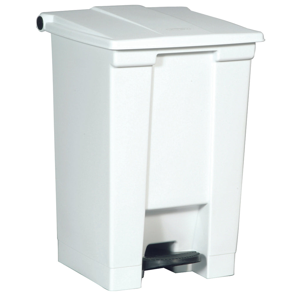 Poubelle à pédale Rubbermaid Commercial Legacy 12 gallons/45 L - Blanc
