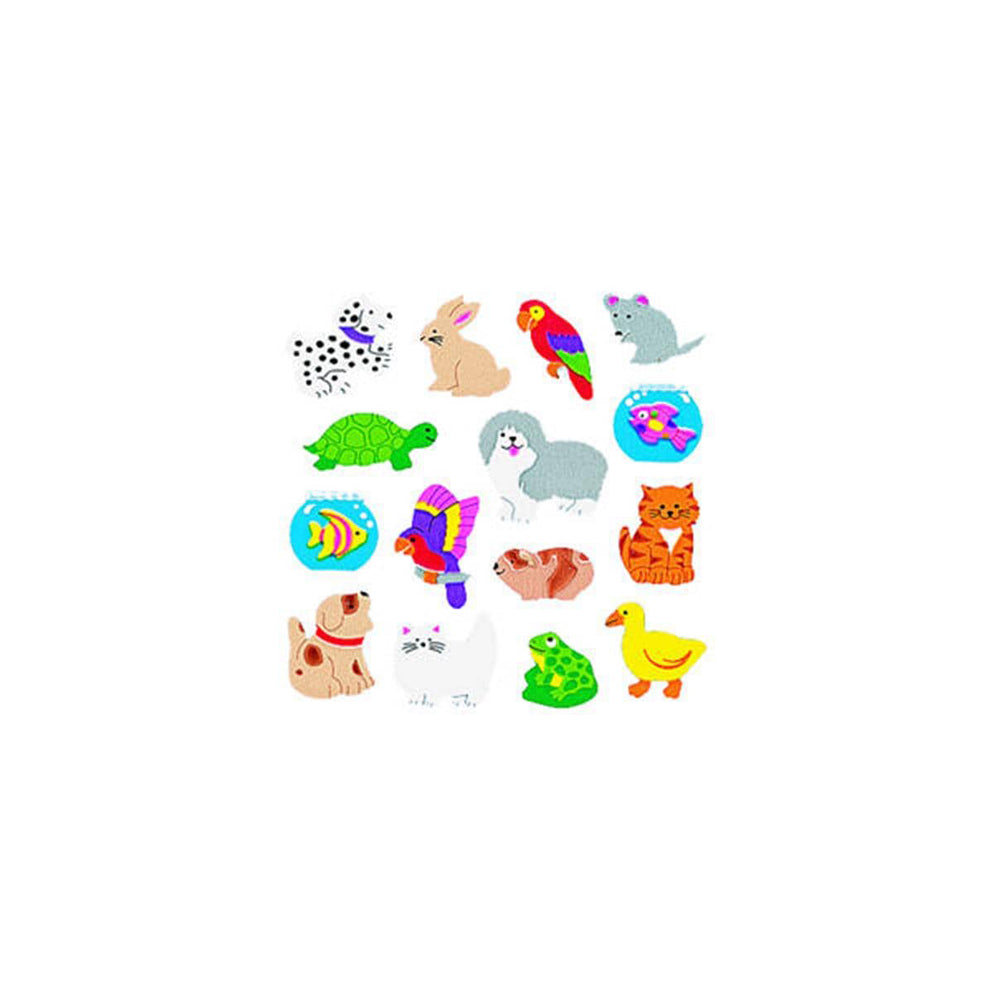 Autocollants Lion argenté et sableux - Animaux de compagnie