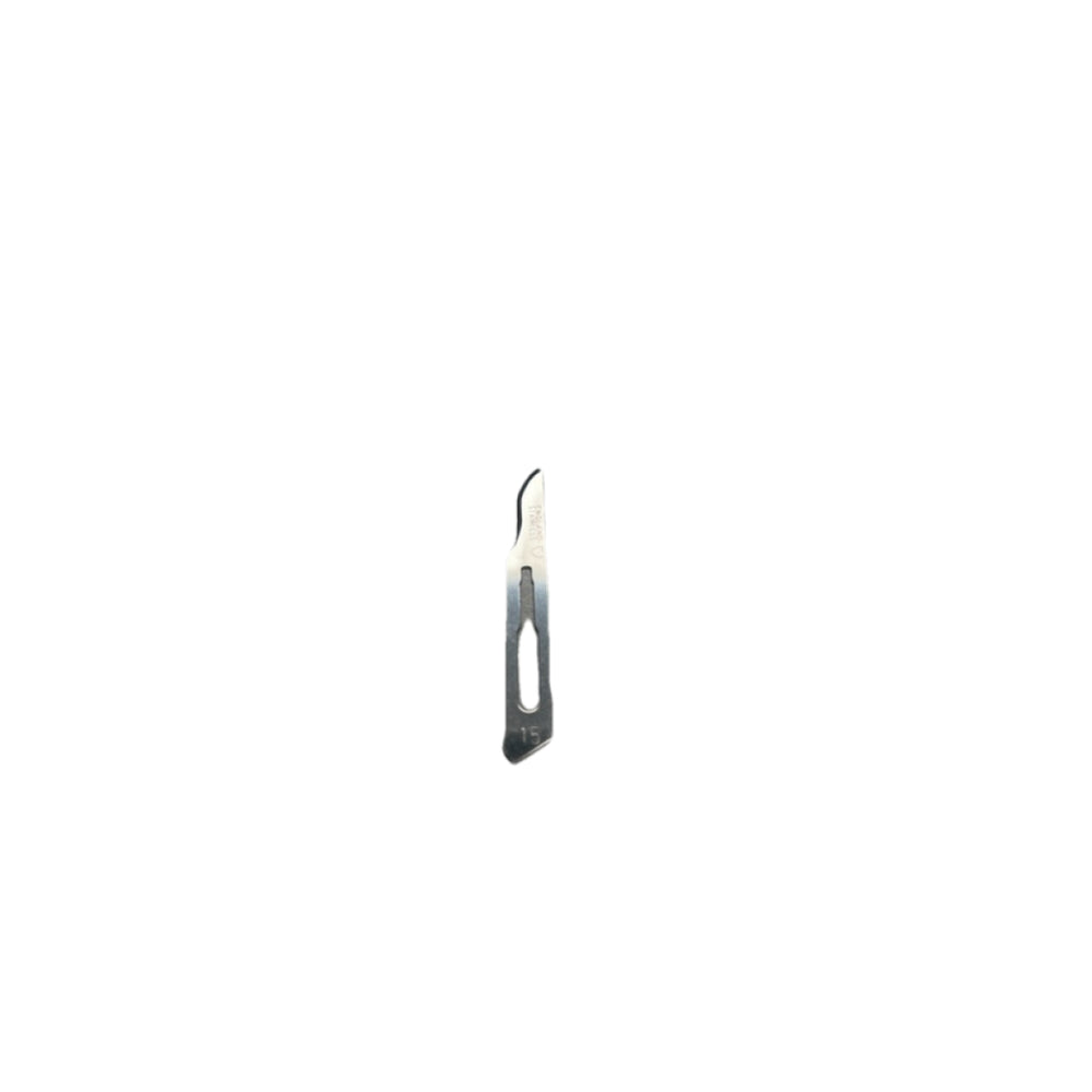 AMG MEDICAL Sterile Single Use Scalpel Blades - No. 15 - #3 fitting - 100 Pack
